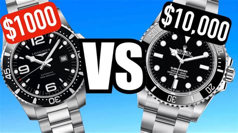 best rolex submariner replica|longines hydroconquest vs rolex submariner.